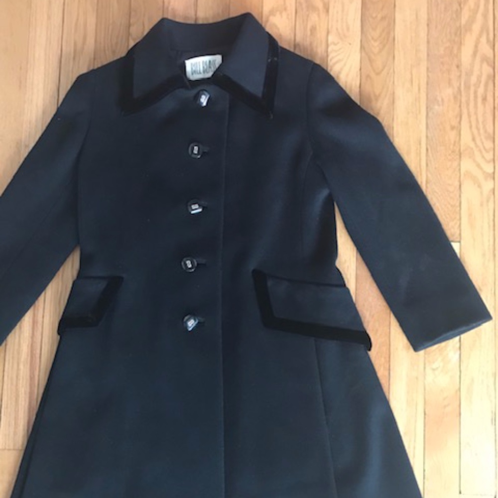 BILL BLASS COLLECTION - RARE VINTAGE 1970'S COAT